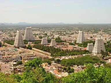 Arunachaleswarar Annamalaiyar Temple 217-Foot Rajagopuram in Tiruvannamalai