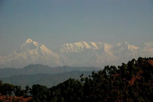Majkhali Village Mount Trishul View Ranikhet Uttarakhand