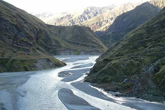 Milam Glacier in Munsiyari, Uttarakhand