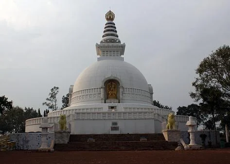 Shanti Stupa Rajgir