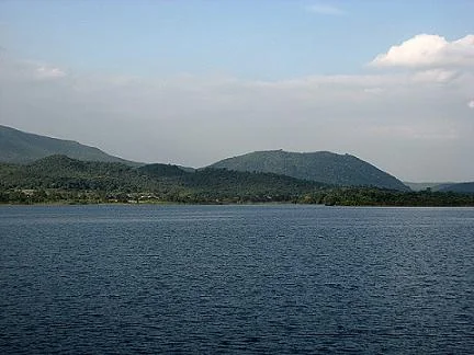 Dimna Lake Waters at the foot of Dalma Hills in Jamshedpur Jharkhand