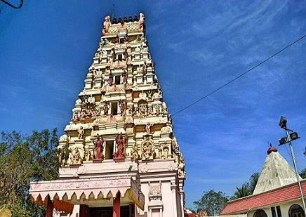 Bhuvaneshwari Temple Dravidian Tower on Telco Hill in Jamshedpur Jharkhand