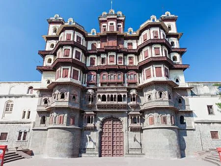 Rajwada Palace Seven-Story Holkar Royal Residence in Indore Madhya Pradesh