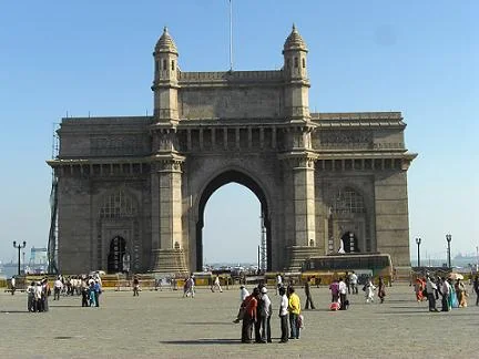 The Gateway of India Landmark Basalt Arch at Apollo Bunder Mumbai Maharashtra