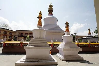 Do Drul Chorten 1945 AD Golden Stupa and 108 Prayer Wheels in Gangtok Sikkim