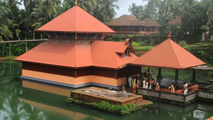 Ananthapura Lake Temple Located Near Madhur in Kasaragod District