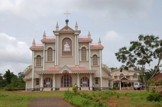 Bela Church Our Lady of Sorrows Gothic Cathedral Architecture in Kasaragod
