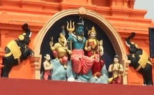 Trikkanad Tryambakeshwara Temple and Arabian Sea Coast in Kasaragod