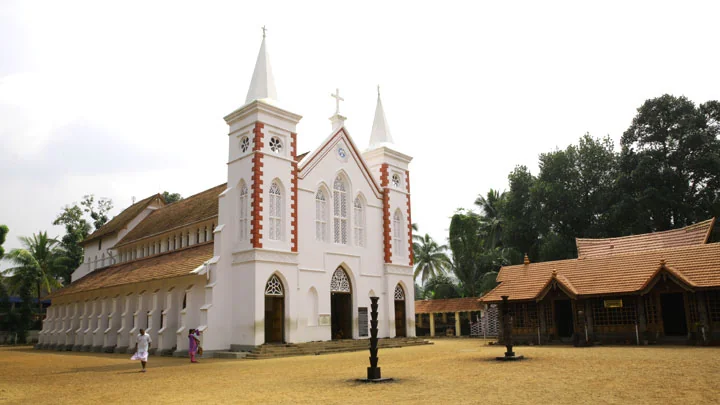 Niranam St Marys Orthodox Syrian Church Ancient Apostolic Facade