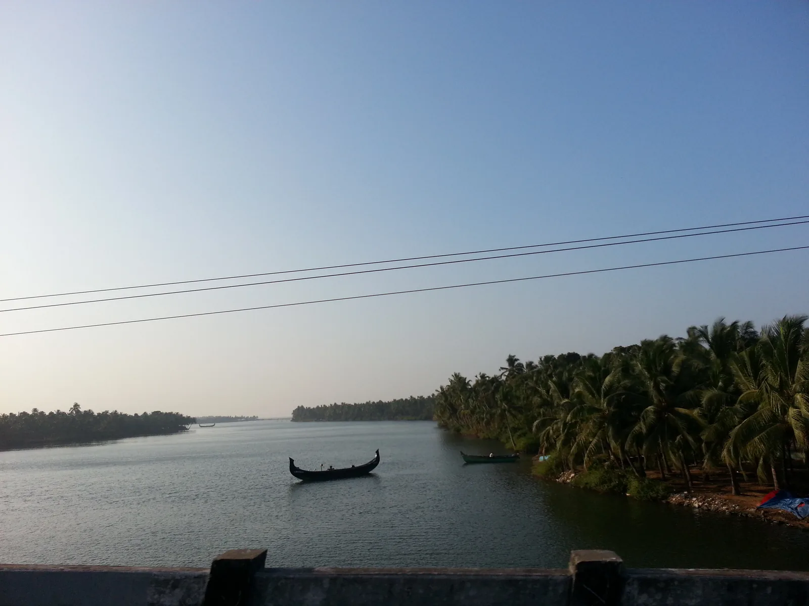 Scenic Mountain River Basin and Highland Valleys in Malabar