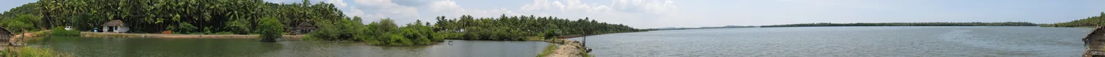 Scenic Estuary and Backwater Channels of Valapattanam in Kannur
