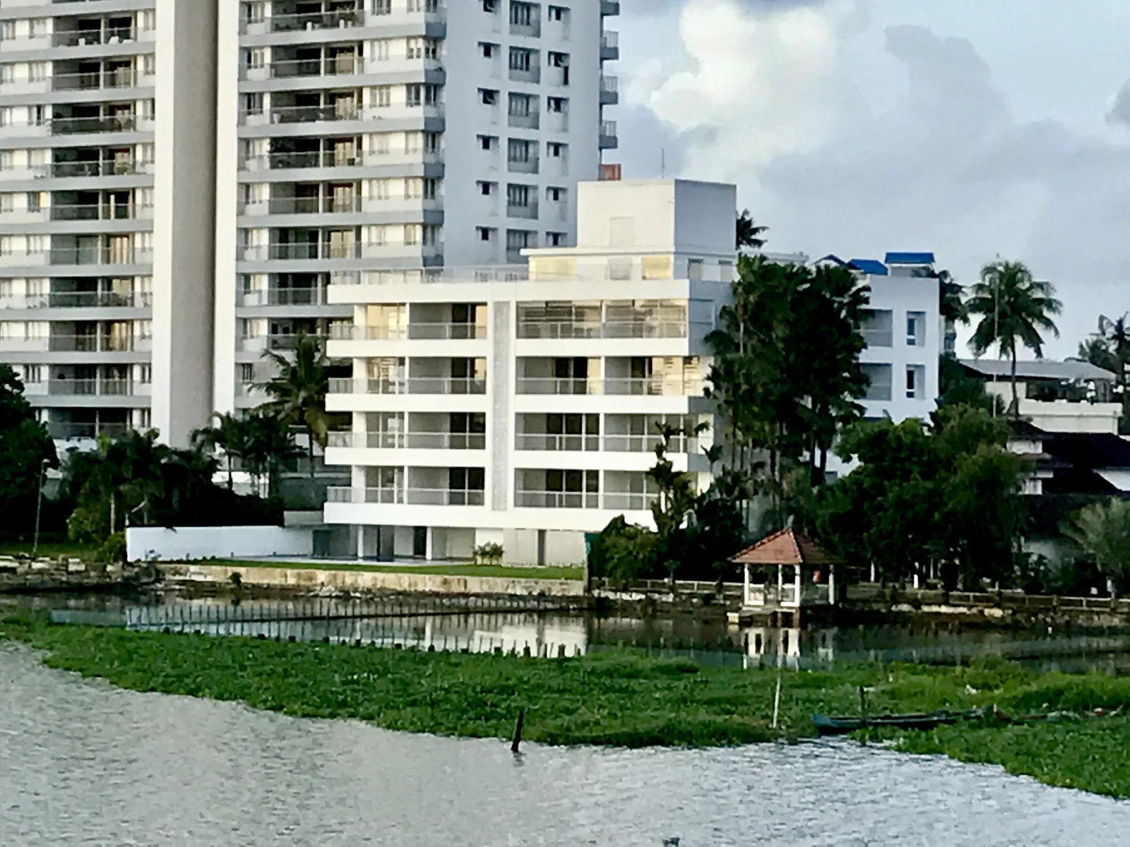 Scenic Estuarine Waters and Backwater Canals in Northern Kochi