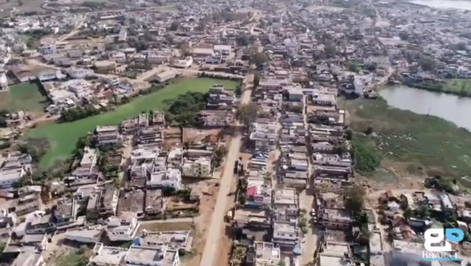 Tirora City and Countryside View