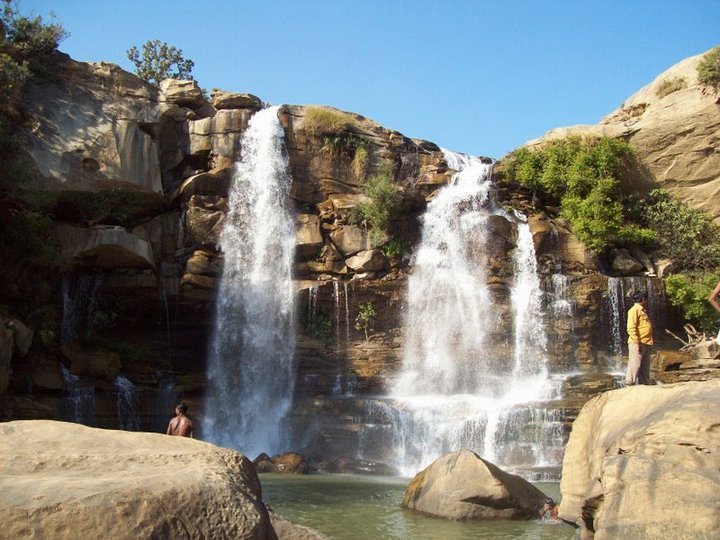Spectacular Amrit Dhara Waterfall & Hasdeo River Gorge