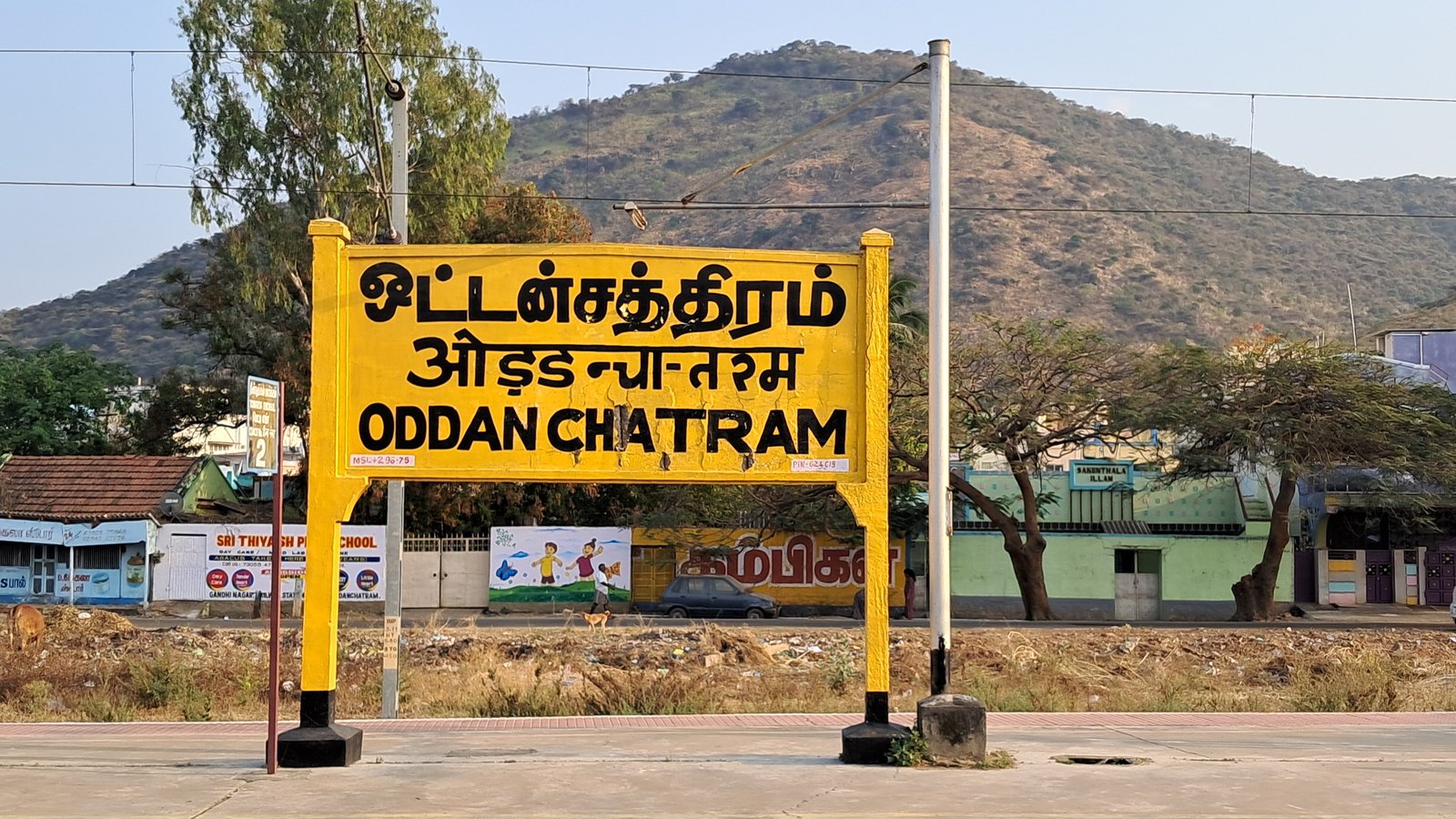 Nanganjiyar Dam Reservoir & Palani Hill Valleys