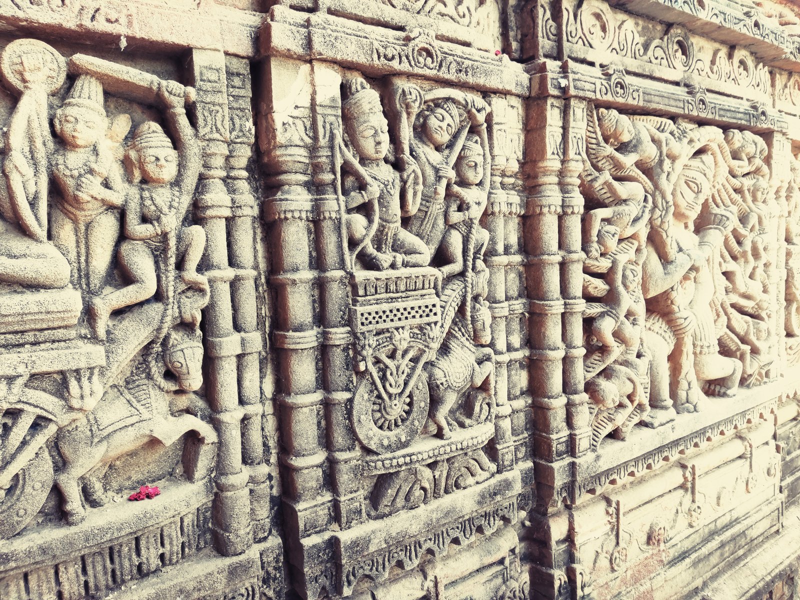 Intricate Stone Sculptures of Hatkeshwar Mandir Vadnagar
