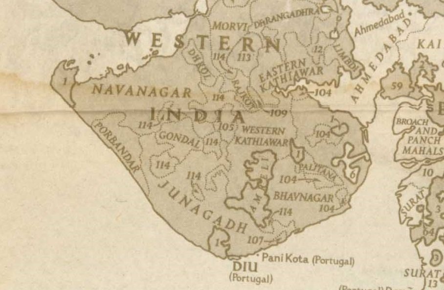 Kathiawar Heritage Map and Manavadar Gateway