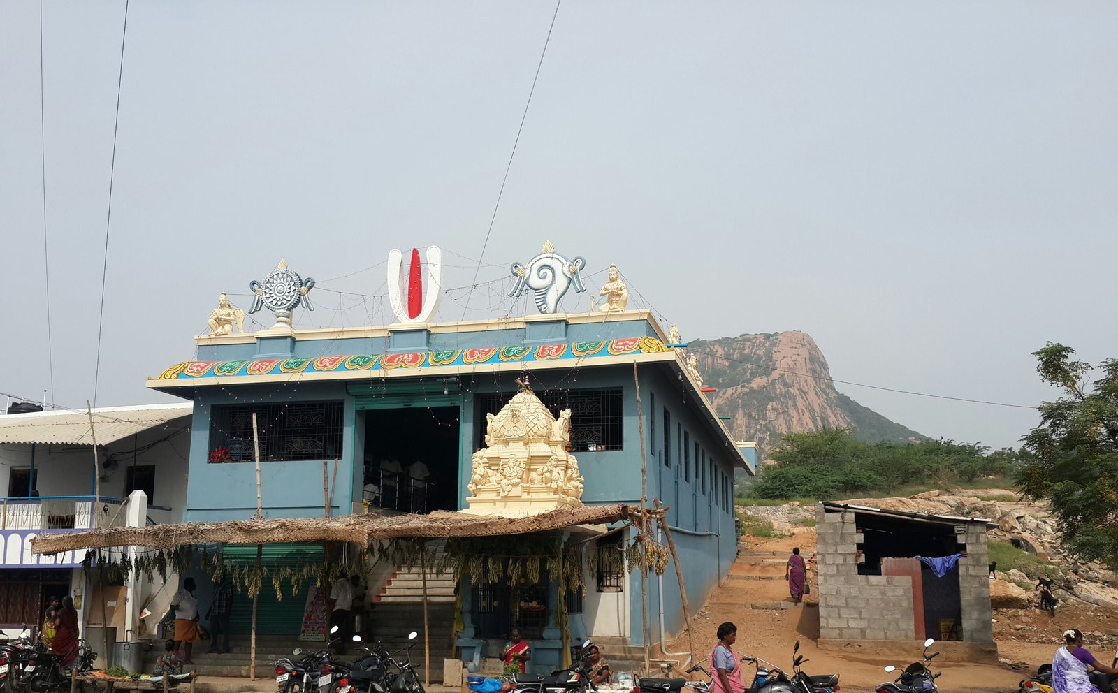Sri Nava Anjaneyar Temple Sankari