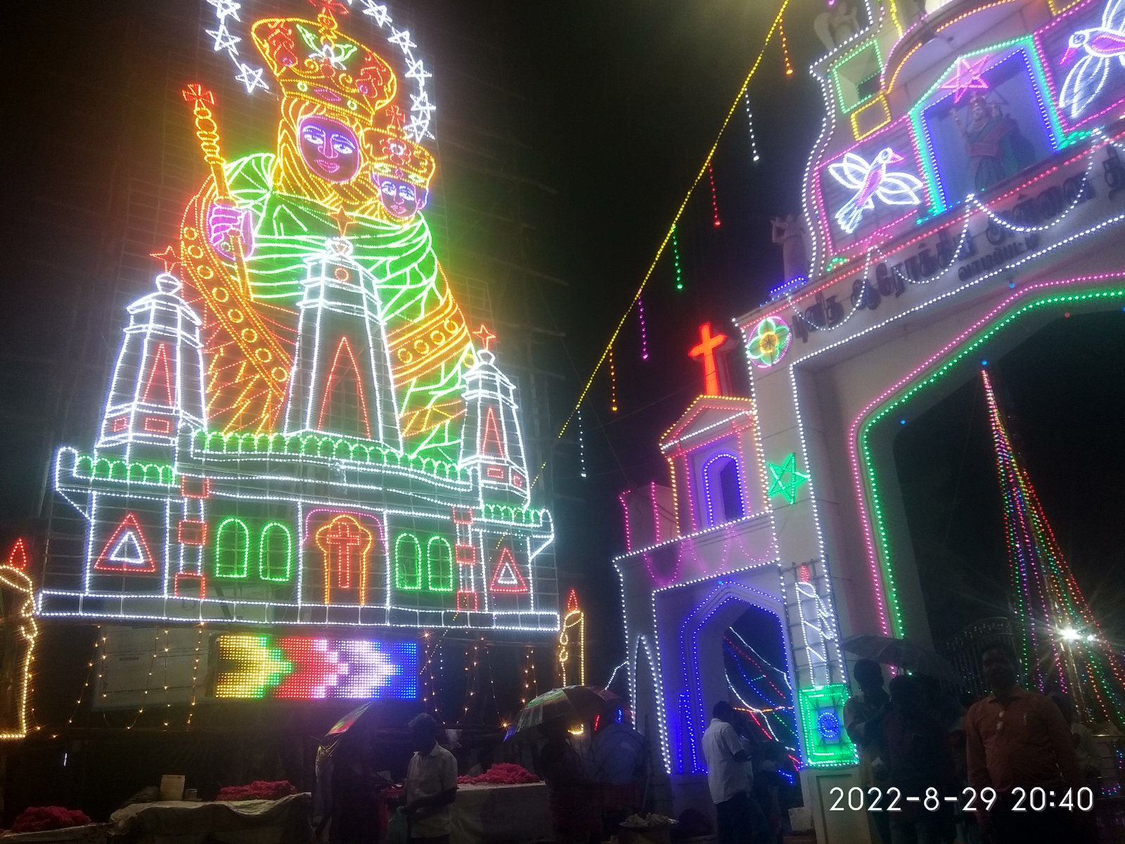 Vadipatti Sacred Arogya Matha Church Festival