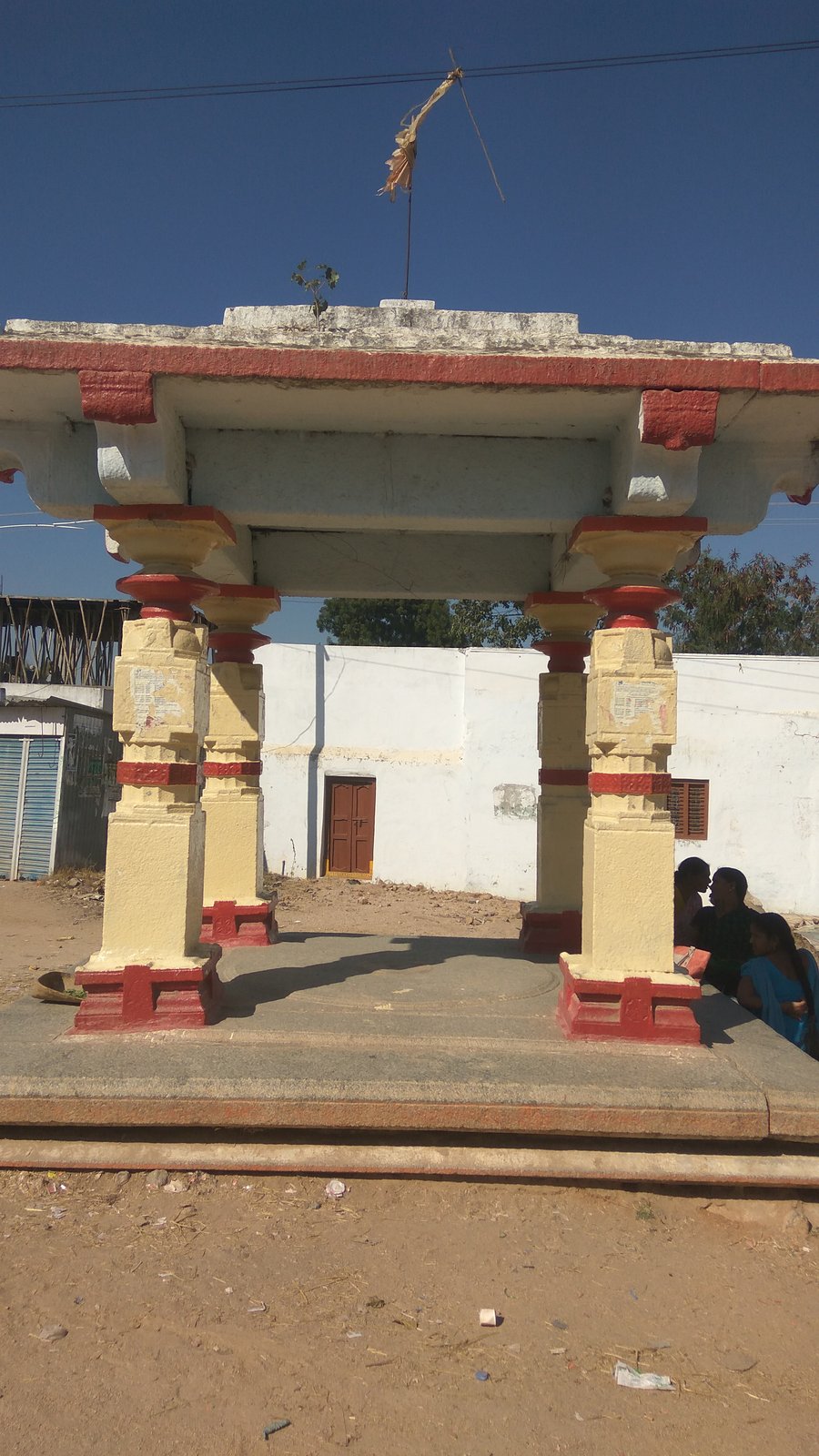 Madharam Heritage Temple Courtyard Nagarkurnool