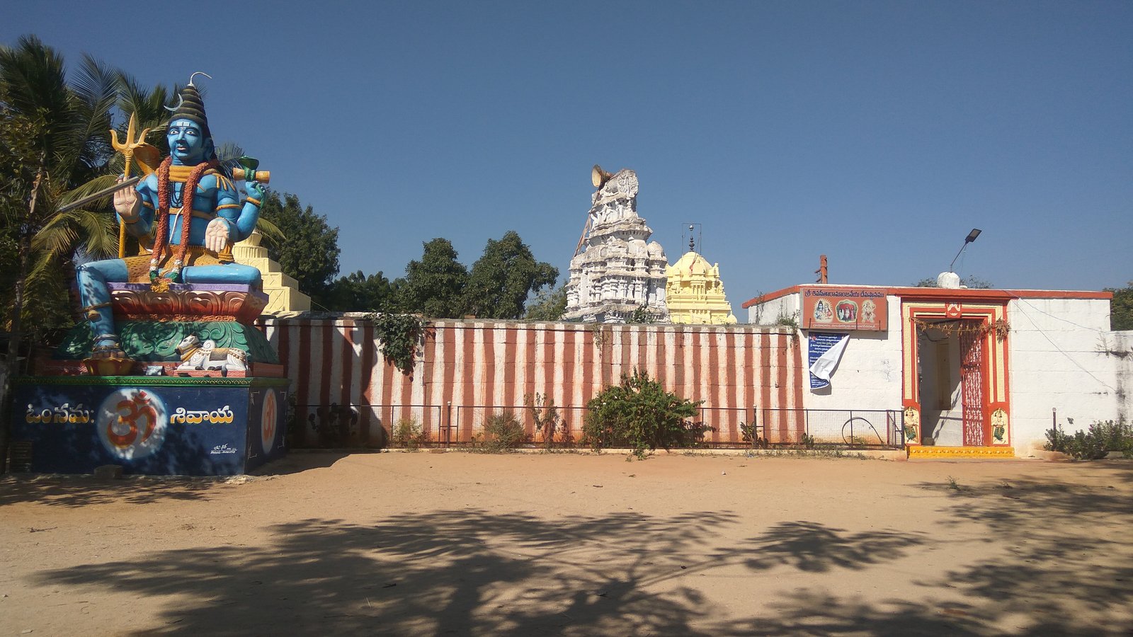 Ancient Shiva Temple Sanctum Madharam Village