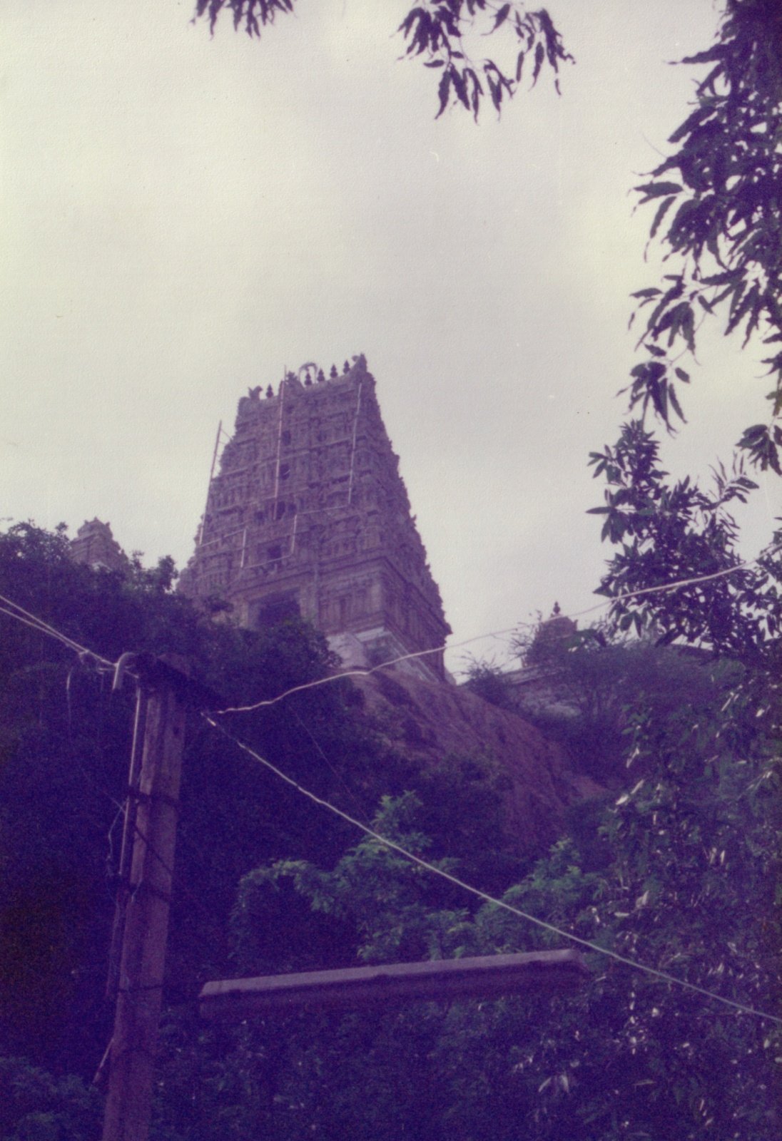 Sholingur Temple Midway Hill Climb Steps