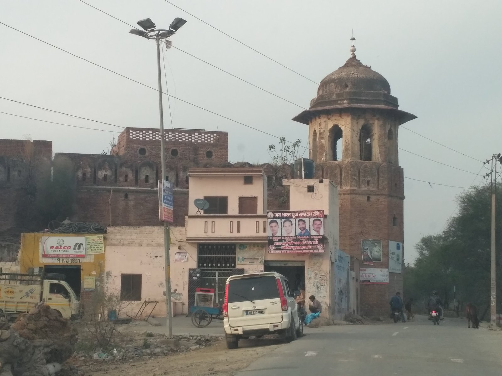 Prithviraj Chauhan Fort Gateway and Ramparts Taraori