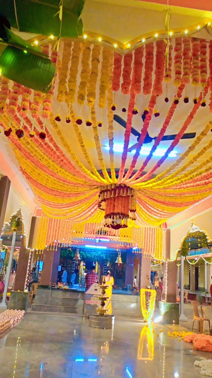 Kotebagilu Temple Flower Decoration Moodabidri