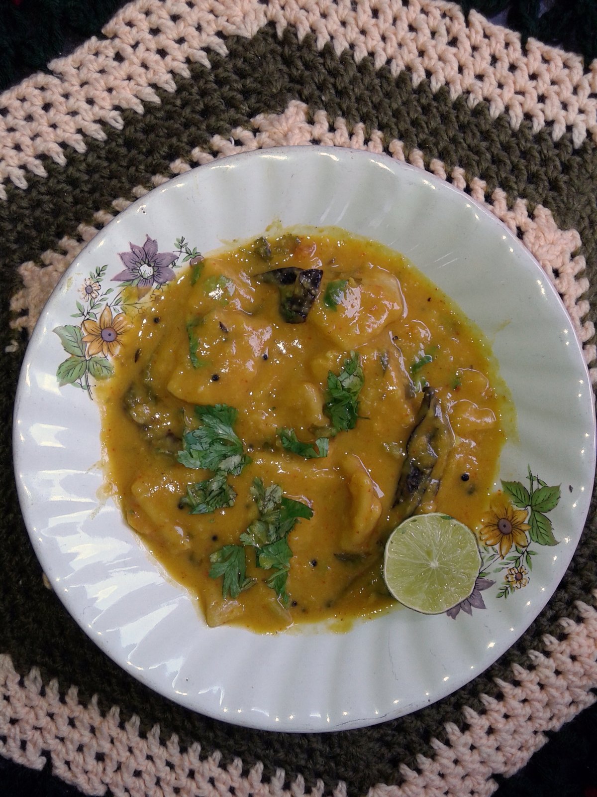 Traditional Gujarati Dal Dhokli Vijapur