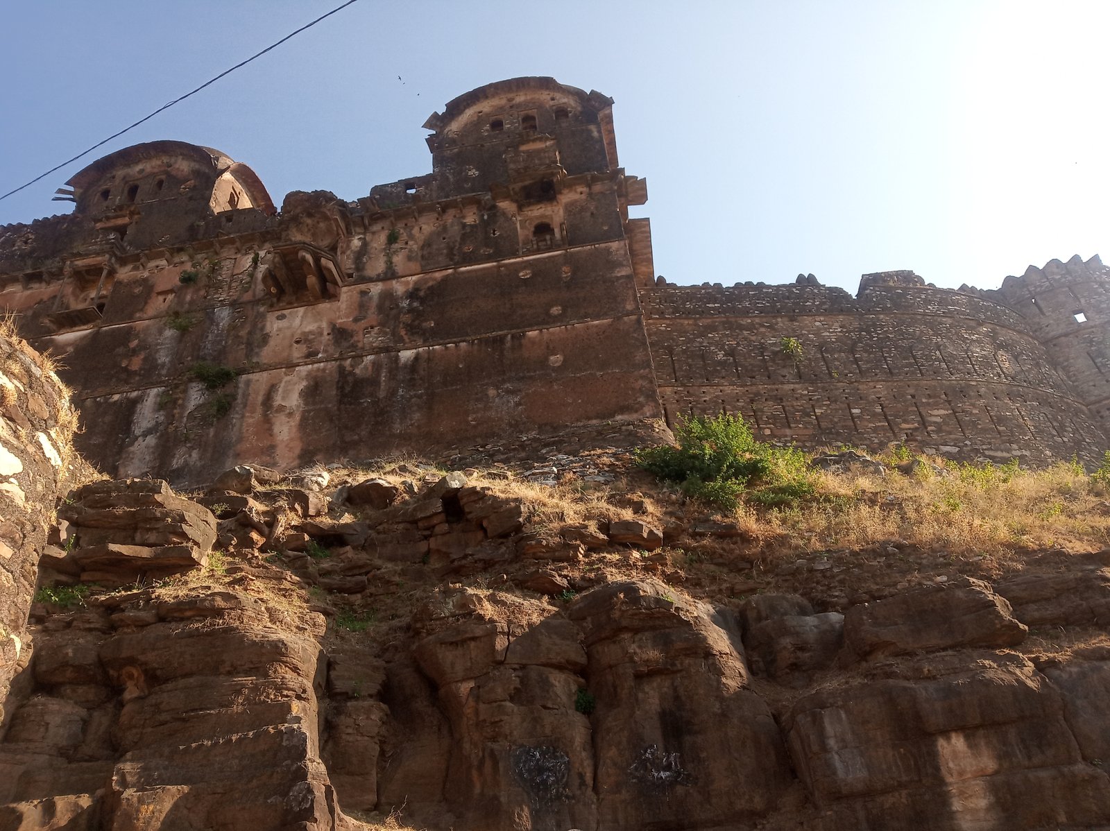 Rahatgarh Fort Ramparts and Battlements