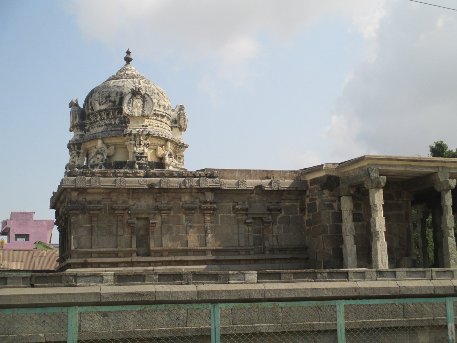 Uthiramerur Stone Mandapam