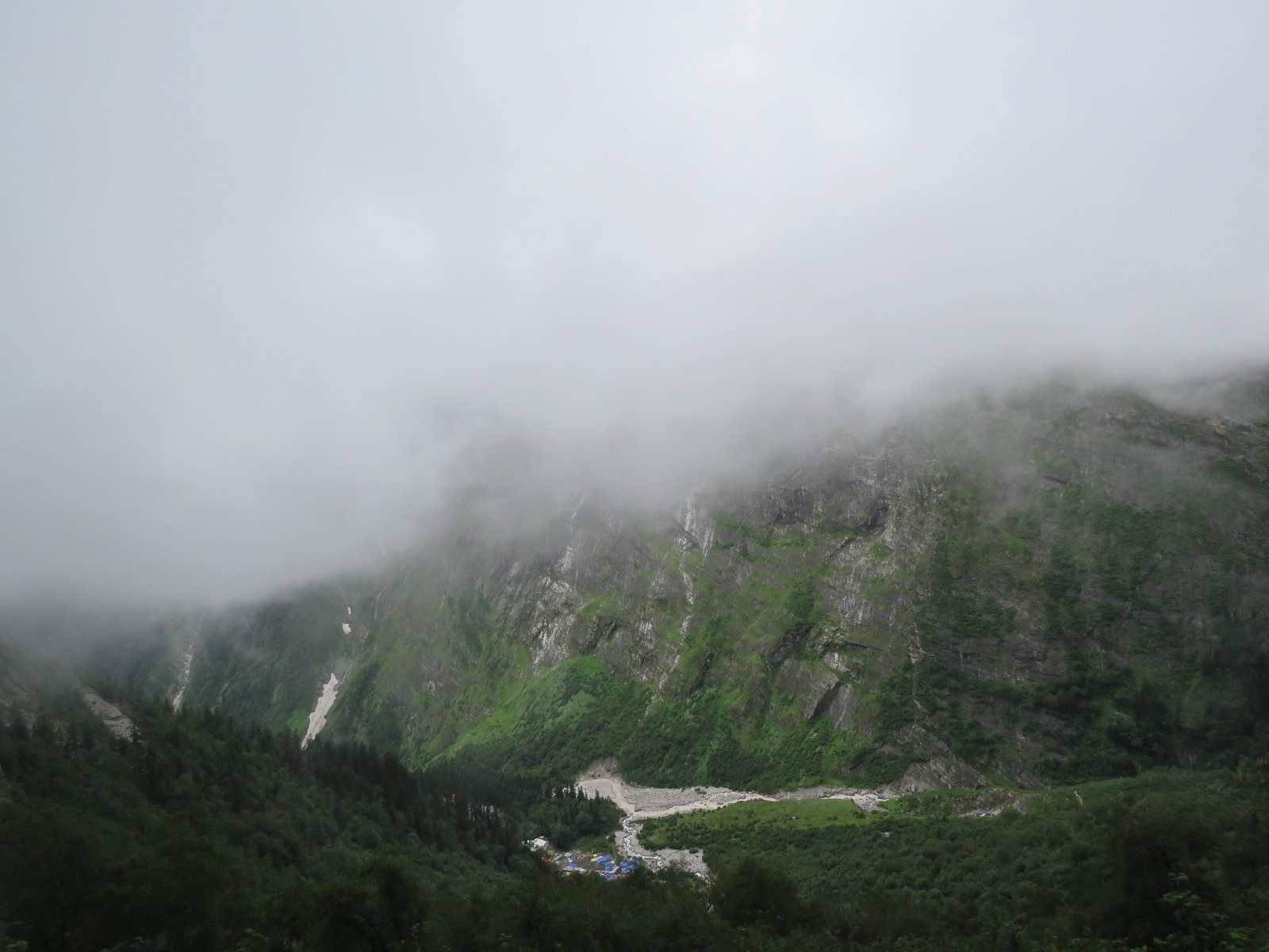 Dunagiri & Dronagiri Mountain Ridge Views, Hemkunt Sahib