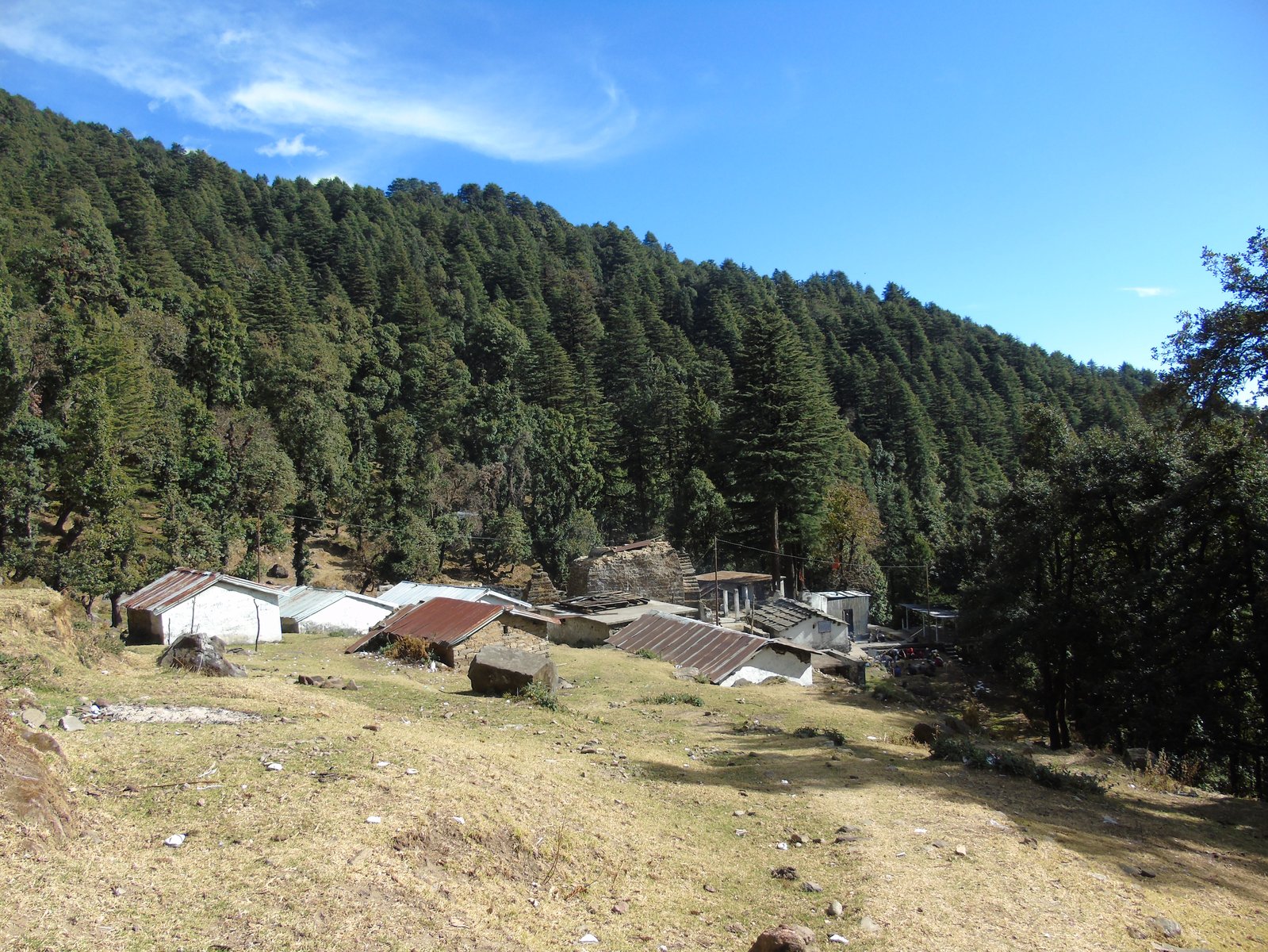 Dunagiri & Dronagiri Mountain Ridge Views, Binsar