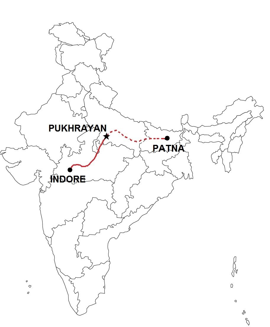 Historic Riverside Promenade & Ghats of Pukhrayan, Pukhrayan