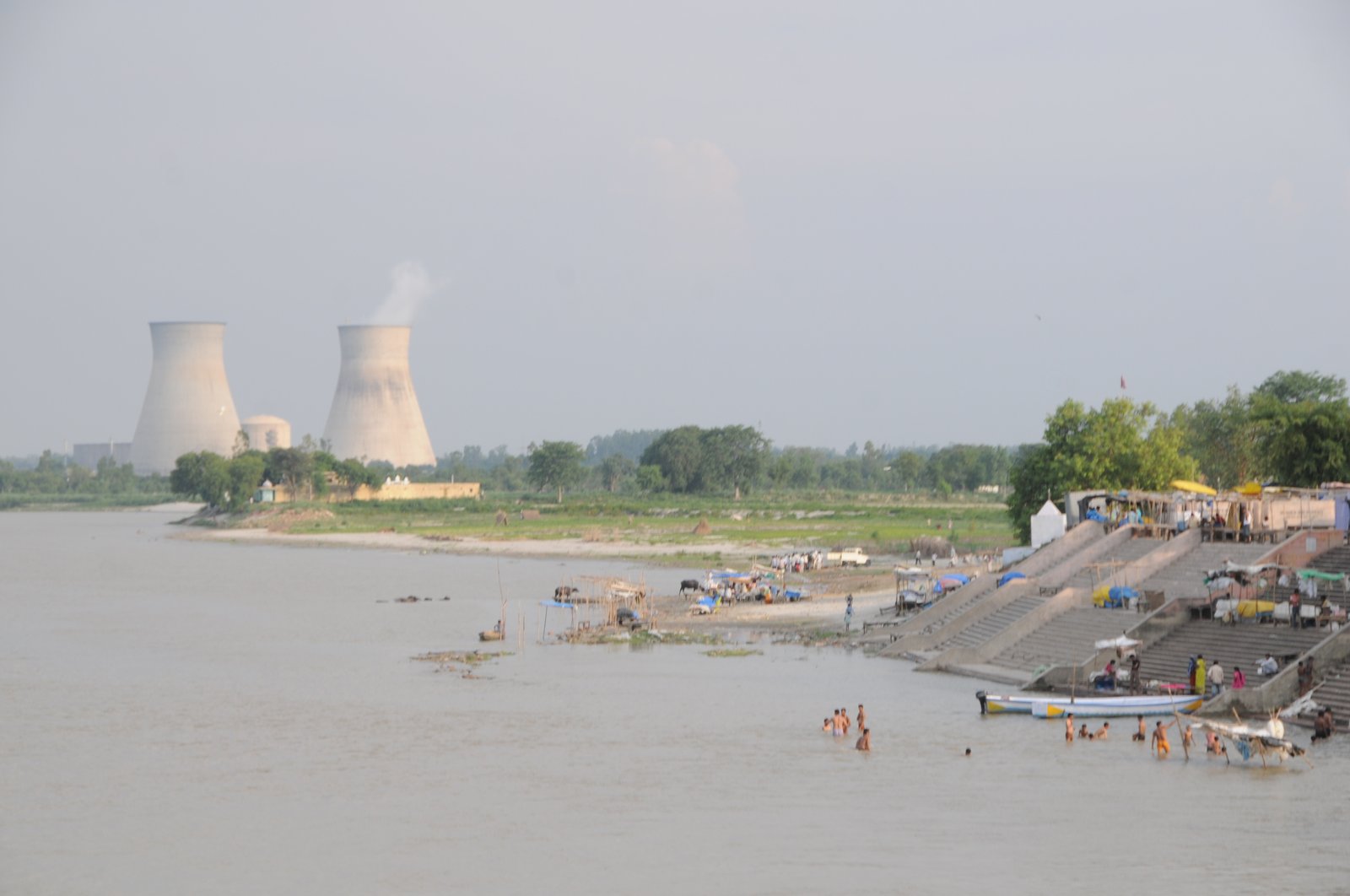 Historic Riverside Promenade & Ghats of Narora, Narora