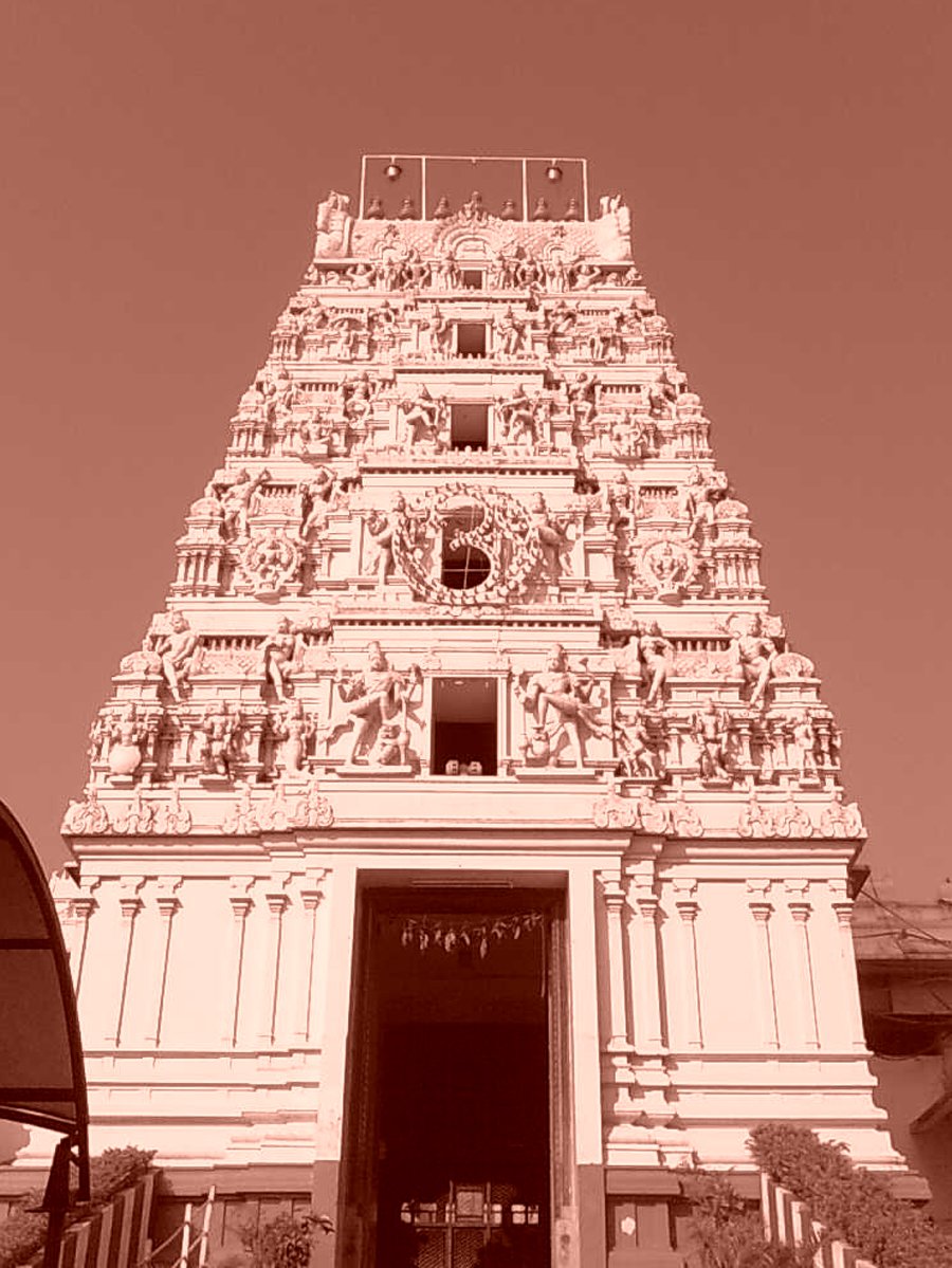 Temple gopuram heritage of East Godavari near Ramachandrapuram