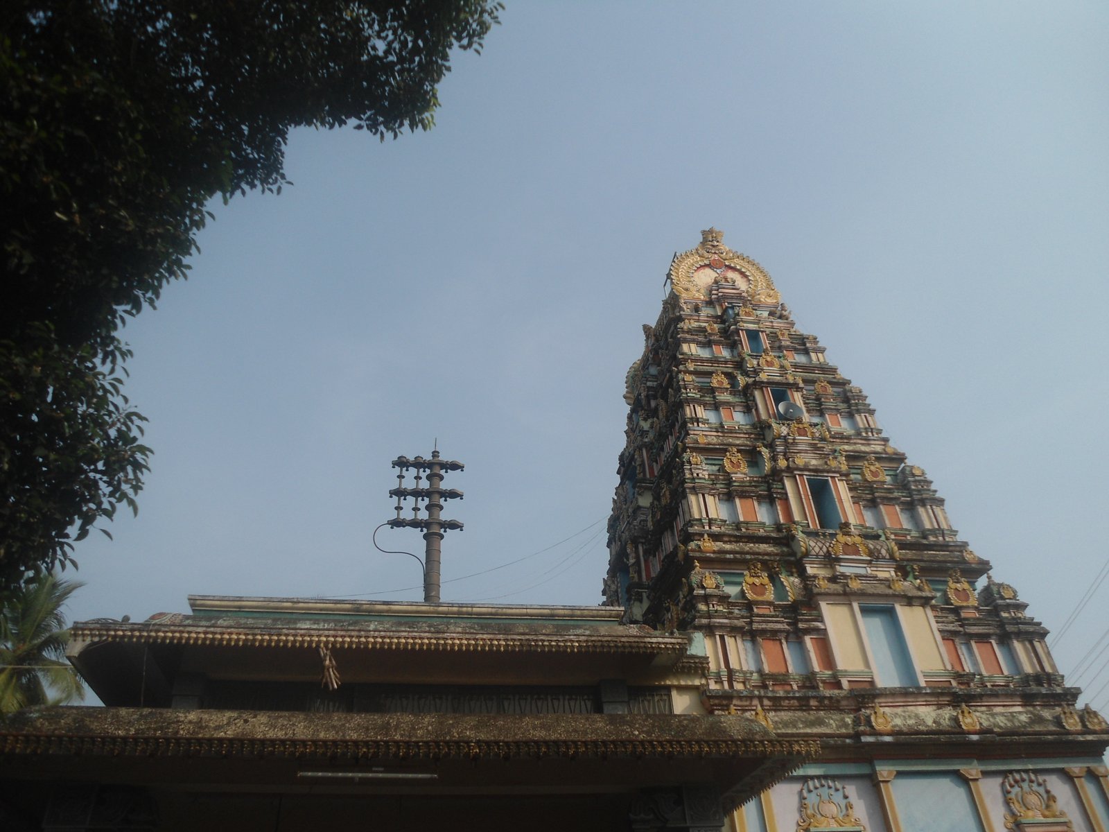 Gopuram tower craftsmanship around Ramachandrapuram
