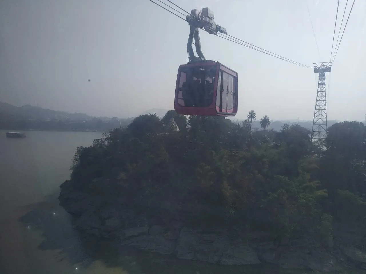 Guwahati Ropeway Brahmaputra River