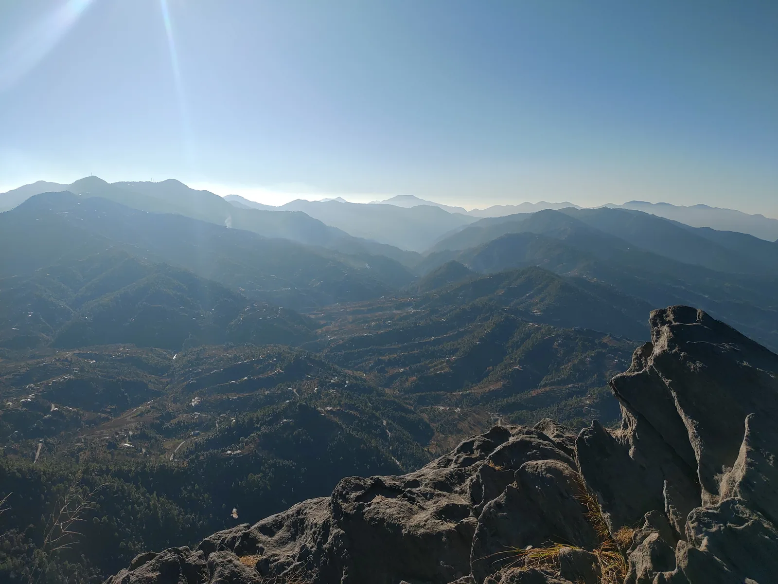Chauli Ki Jali Rock Cliffs Mukteshwar