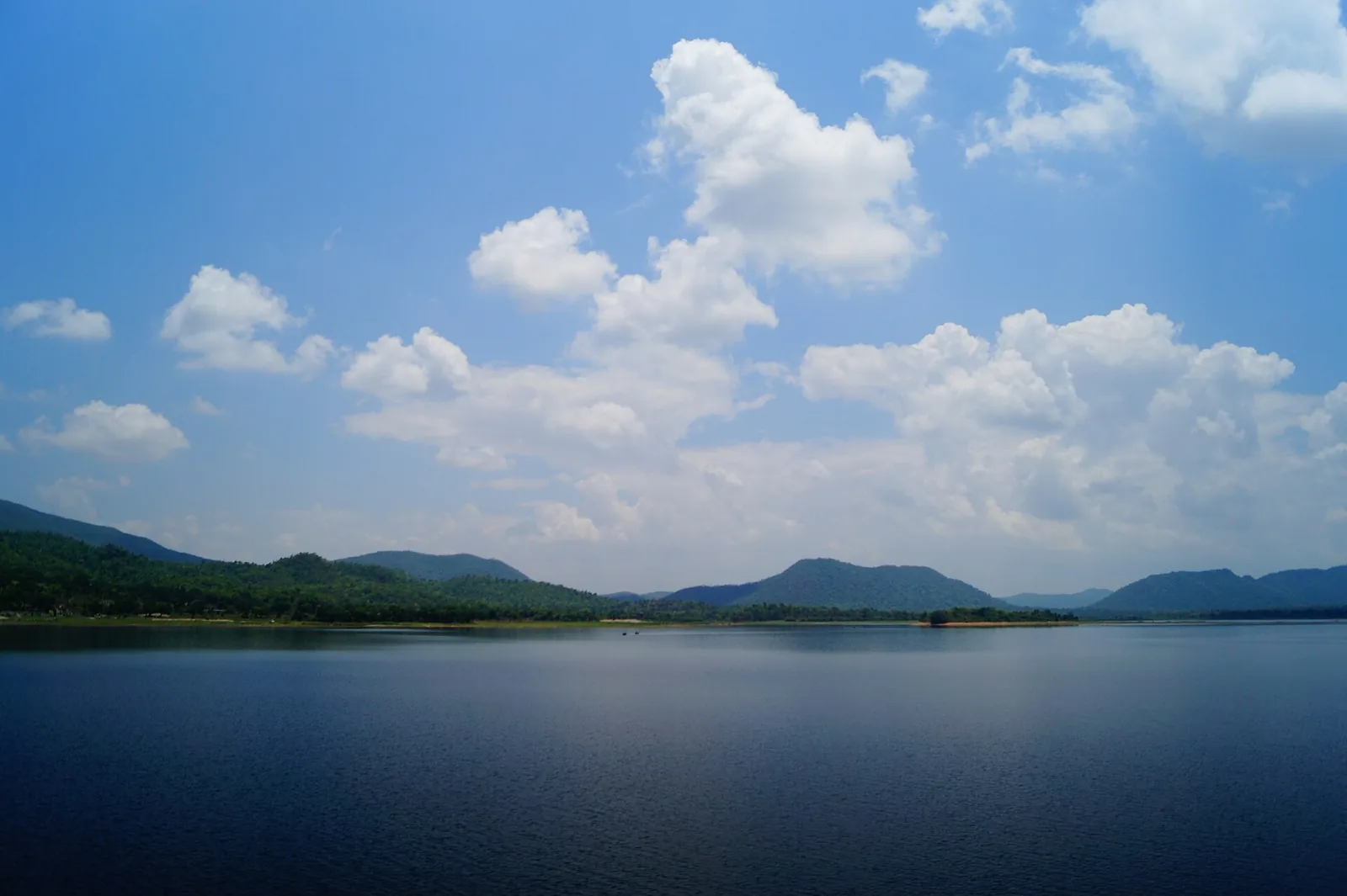 Dimna Lake and Dalma Mountain Hills