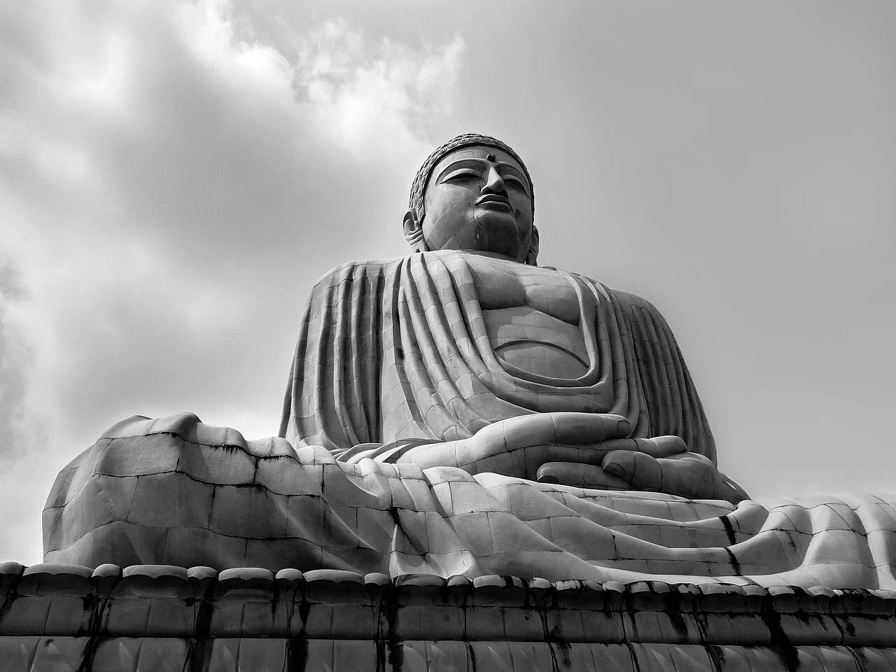 Eluru Buddha Park Statue