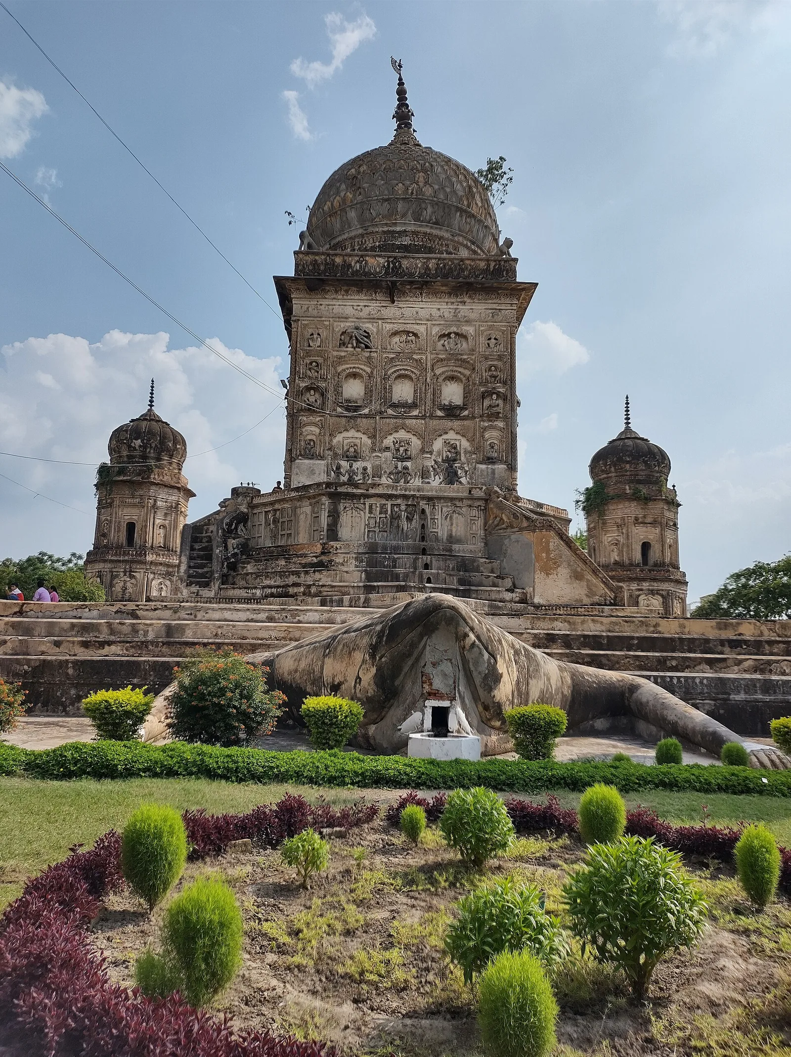 Historic 19th-Century Sacred Frog Temple at Oel