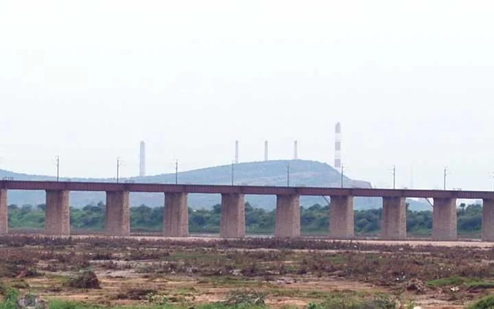 Godavari River Rail Bridge and Gudem Gutta Ghats