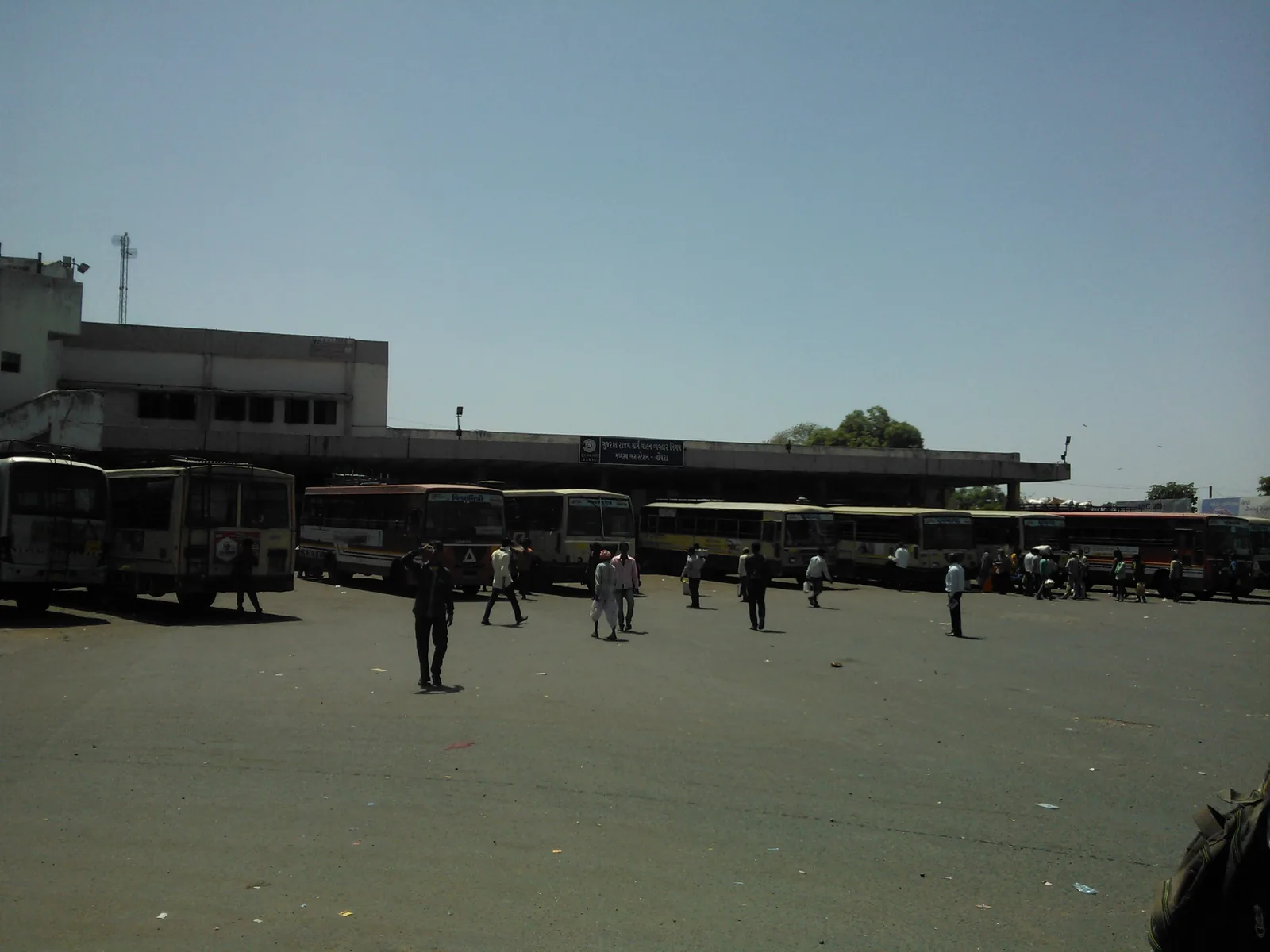 Godhra Central Bus Stand GSRTC Express Hub Gujarat