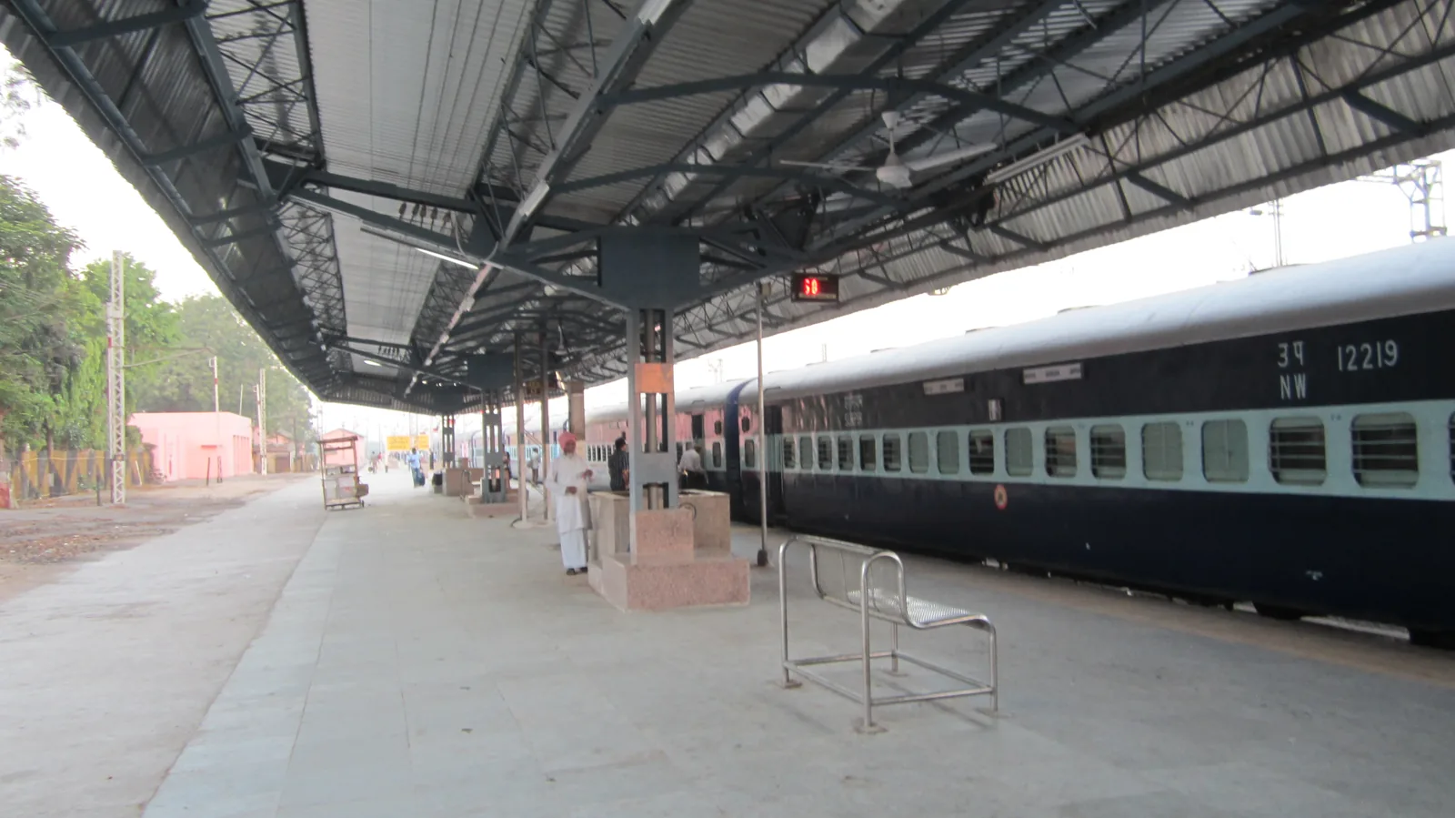 Godhra Junction Western Railway Mainline Trunk Line Station