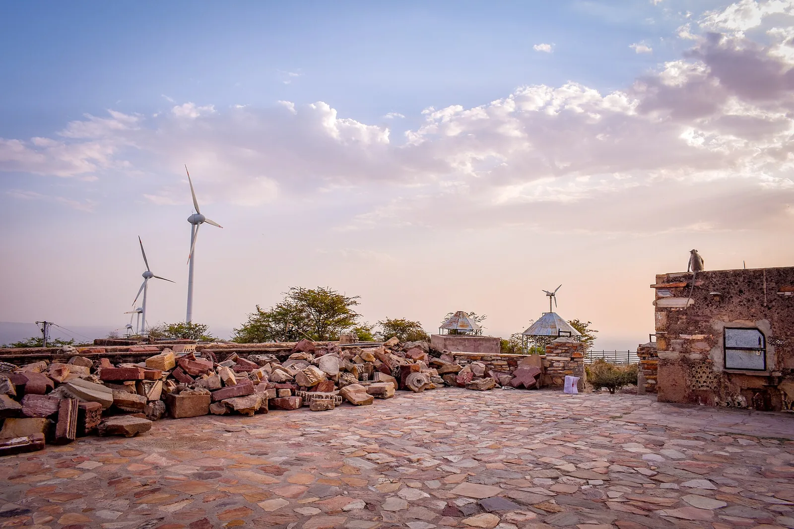 Ancient Harshnath Shiva Temple & Aravalli Hills