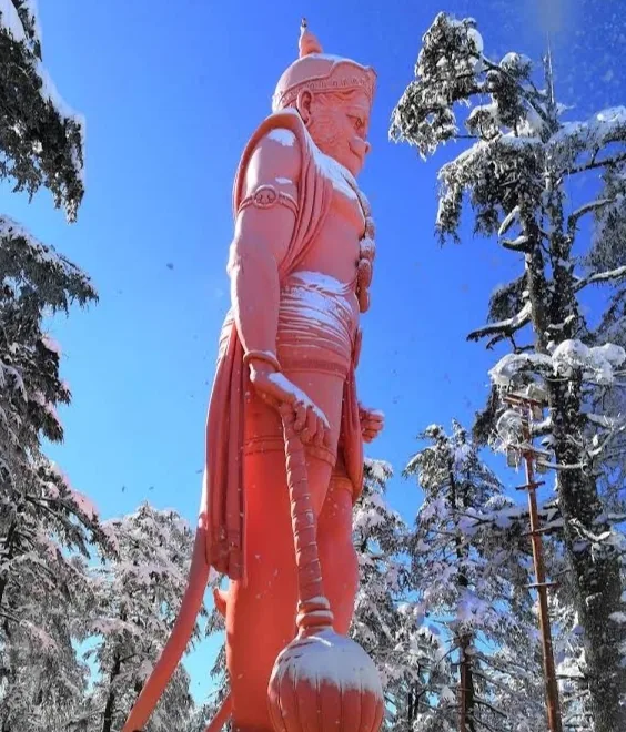 Jakhoo Temple 108 Foot Hanuman Statue Shimla