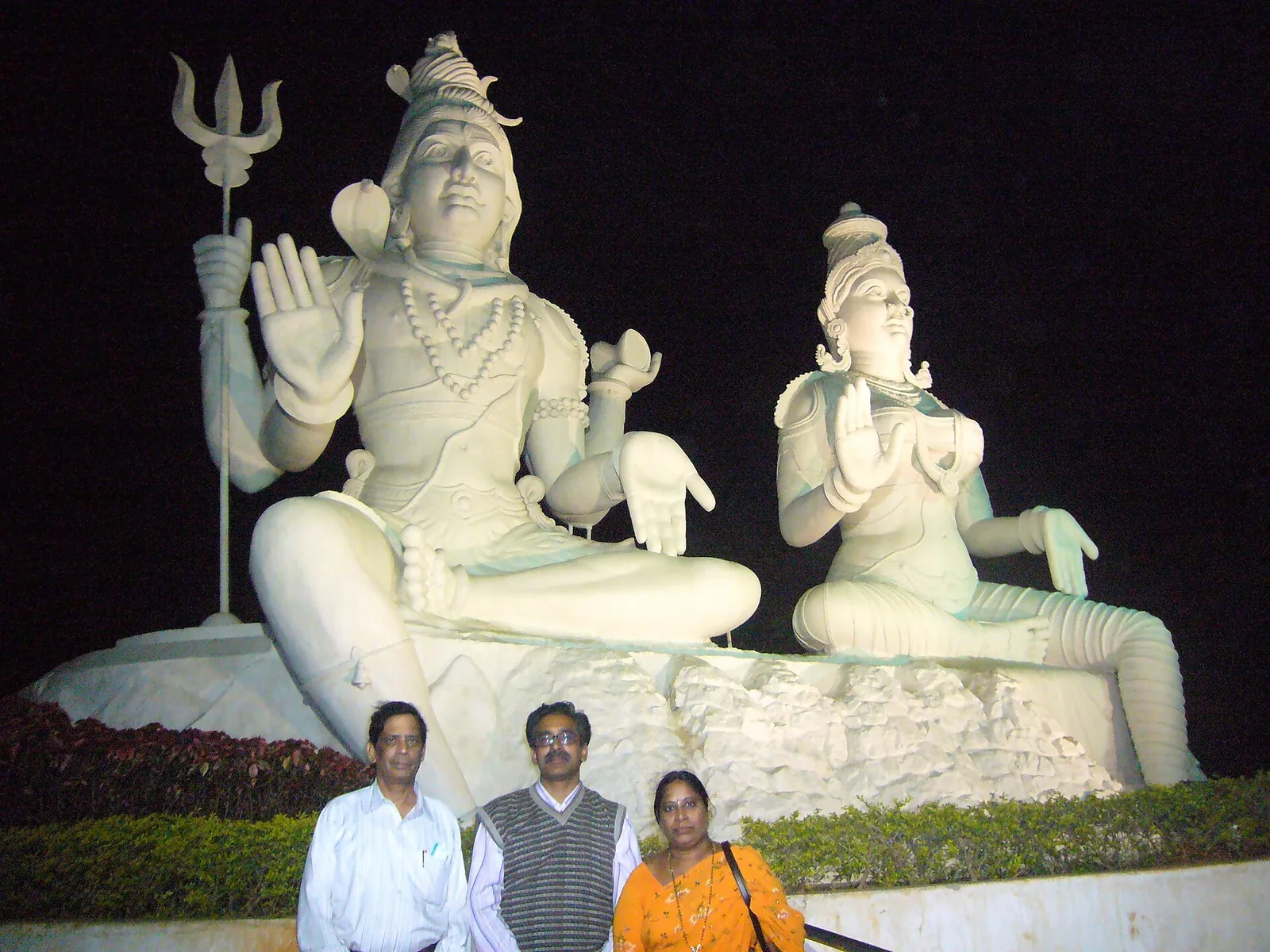 Kailasagiri Scenic Hilltop Park and 40-Foot Shiva Parvathi Statues Overlooking the Bay of Bengal