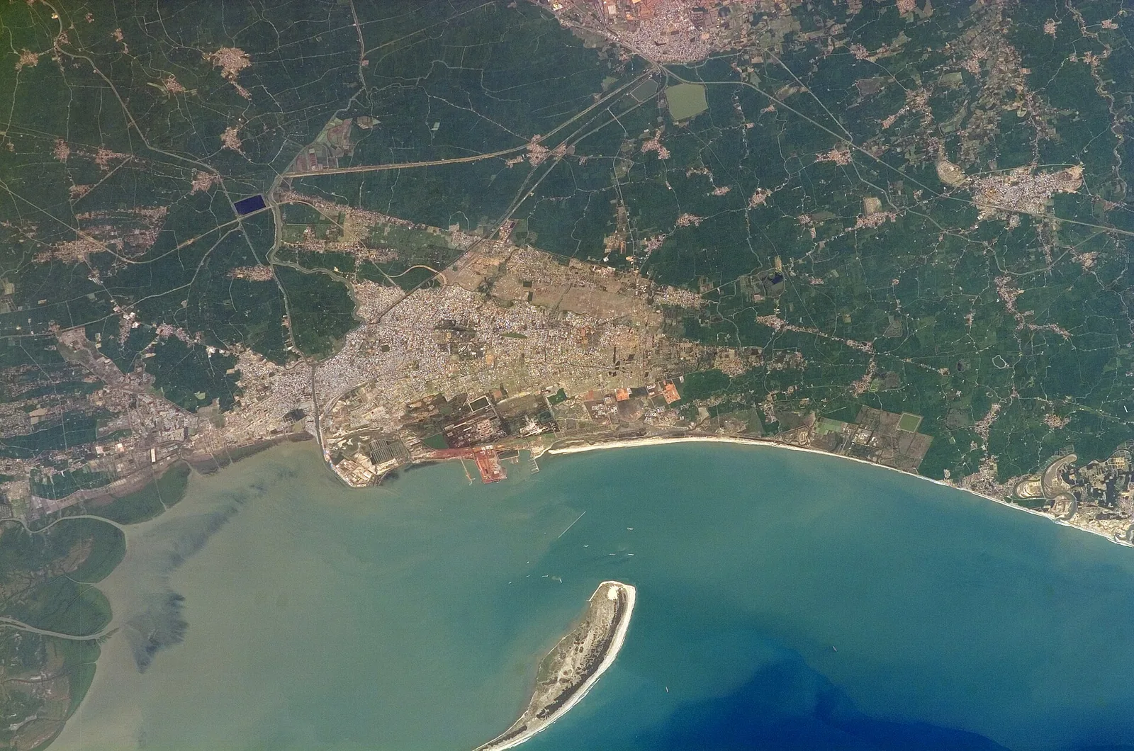 Kakinada Beach and Hope Island