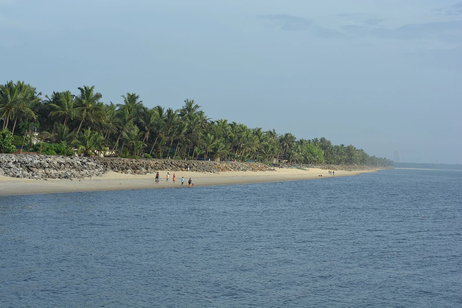 Kappad Beach Blue Flag Shoreline and Vasco da Gama Historic Memorial in Kozhikode